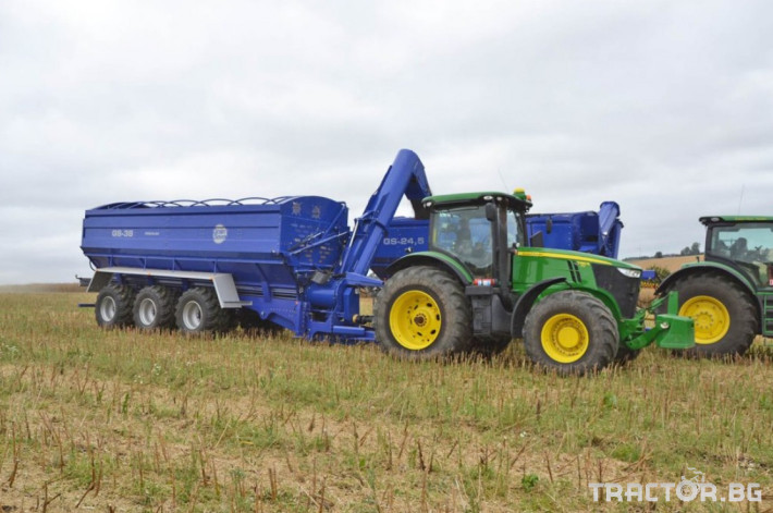 Ремаркета и цистерни Ремарке за зърно Grain Saver 38 1 - Трактор БГ